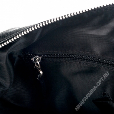 Дорожная сумка кожаная 820-2-black