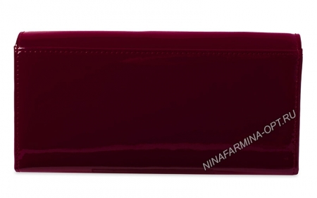 Кошелёк nf-9281-026-red Лакированная кожа