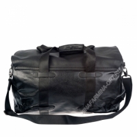 Дорожная сумка кожаная xl8601-black_kz