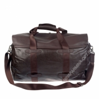Дорожная сумка кожаная xl8601-brown-kz